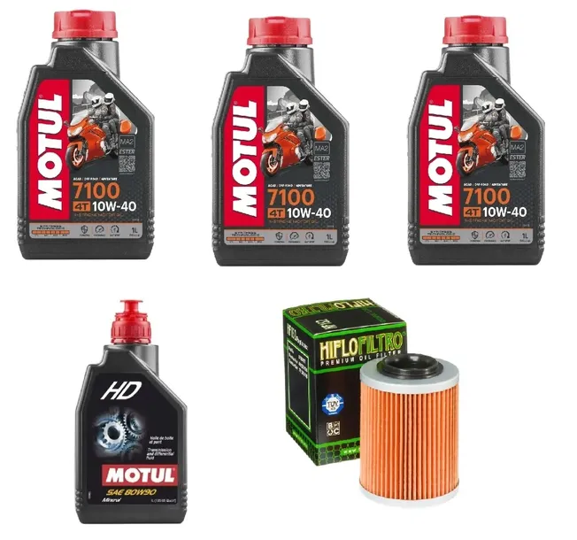 Olej Motul 7100 filtr CF MOTO 450 520 625 TOURING Zestaw olejowy
