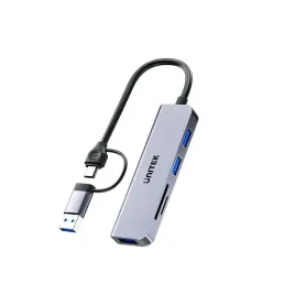 unitek-hub-5w1-usb-a-c-5gbps-z-czytnikiem-kart-sd-i-micro