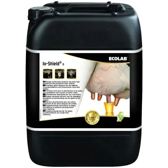 Io Shield 20 kg - Preparat jodowy do zasklepiania strzyków - Ecolab