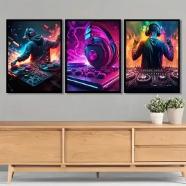 zestaw-trzech-plakatow-dj-muzyka-konsola-a3-dekoracja-pokoju