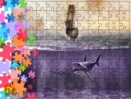 puzzle-tradycyjne-zwierzeta-rekin-producent
