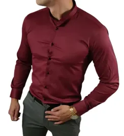 koszula-elegancka-ze-stojka-slim-fit-bordowa-esp013-xxl