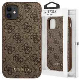guess-pokrowiec-do-iphone-11-xr-61-4g-metal-gold-logo-z-dodatkowa-ochrona