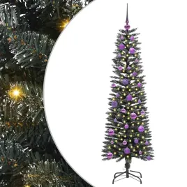 nowoczesna-sztuczna-choinka-z-lampkami-led-150-cm-zielona