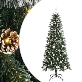 nowoczesna-sztuczna-choinka-led-150-cm-z-cieplym-bialym-swiatlem-i-stoj