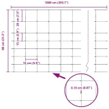 dziki-plot-ocynk-na-goraco-1000-x-80-x-018-cm-zelazo-kod-producenta-42005775-stan-nowy