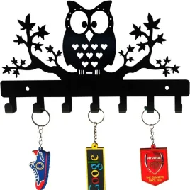 metalowy-wieszak-na-klucze-i-ubrania-w-ksztalcie-sowy-7-haczykow-czarny-mat