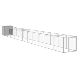 buda-dla-psa-z-wybiegiem-110x122x110-cm-jasnoszary