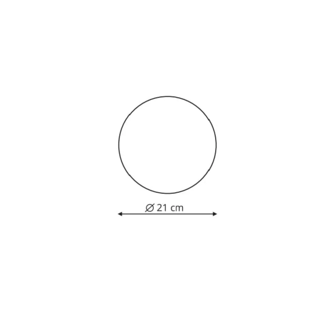 plafon-platillo-21-cm-czarny-led-cct
