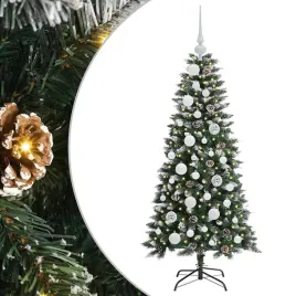 nowoczesna-sztuczna-choinka-led-120-cm-z-cieplym-bialym-swiatlem-i-mini