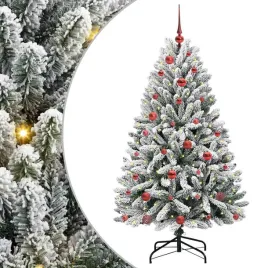 sztuczna-choinka-skladana-z-led-i-bombkami-150-cm-zielono-biala