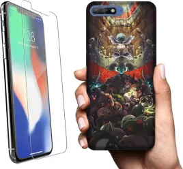 etui-na-huawei-y6-2018-wzory-binding-of-isaac-szklo