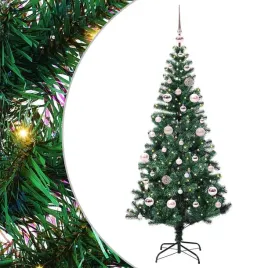 sztuczna-choinka-z-oswietleniem-led-150-cm-zielona-z-pvc-i-stali