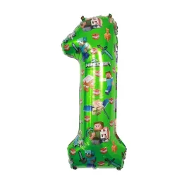 balon-1-urodziny-cyfra-jeden-foliowy-zielony-100-cm-minecraft