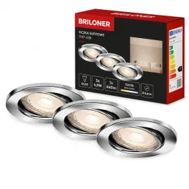 oczka-led-gu10-3x49w-chrom-uchylne-z-zarowkami-ip23-salon-kuchnia-korytarz