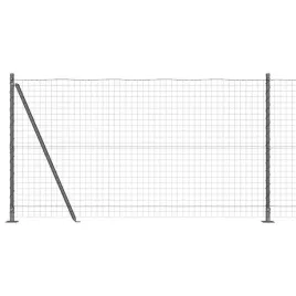 ogrodzenie-z-slupkiem-szary-12-x-25-m-stal-i-pvc