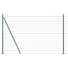 ogrodzenie-z-slupkiem-zielony-16-x-10-m-stal-i-pvc