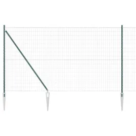 ogrodzenie-z-slupkiem-zielony-15-x-10-m-stal-i-pvc