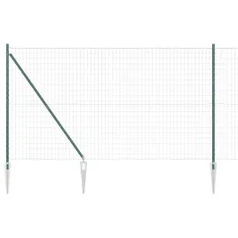 ogrodzenie-z-slupkiem-zielony-15-x-10-m-stal-i-pvc