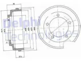 bebny-hamulcowe-delphi-bf479-stan-nowy