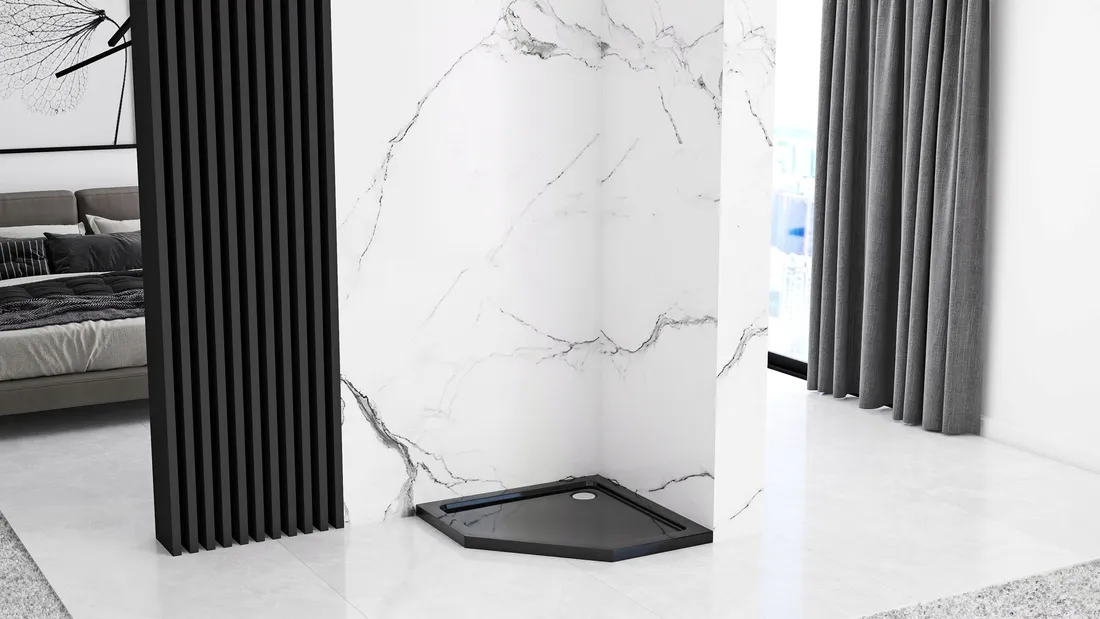 brodzik-diamond-black-90x90x5cm-rea-stan-nowy