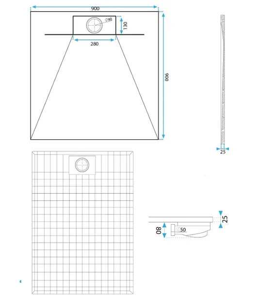 brodzik-bazalt-grey-90x90-rea-dluzszy-bok-90-cm