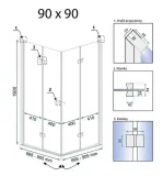 kabina-fold-n2-chrom-80x80-rea-wysokosc-calkowita-190-cm