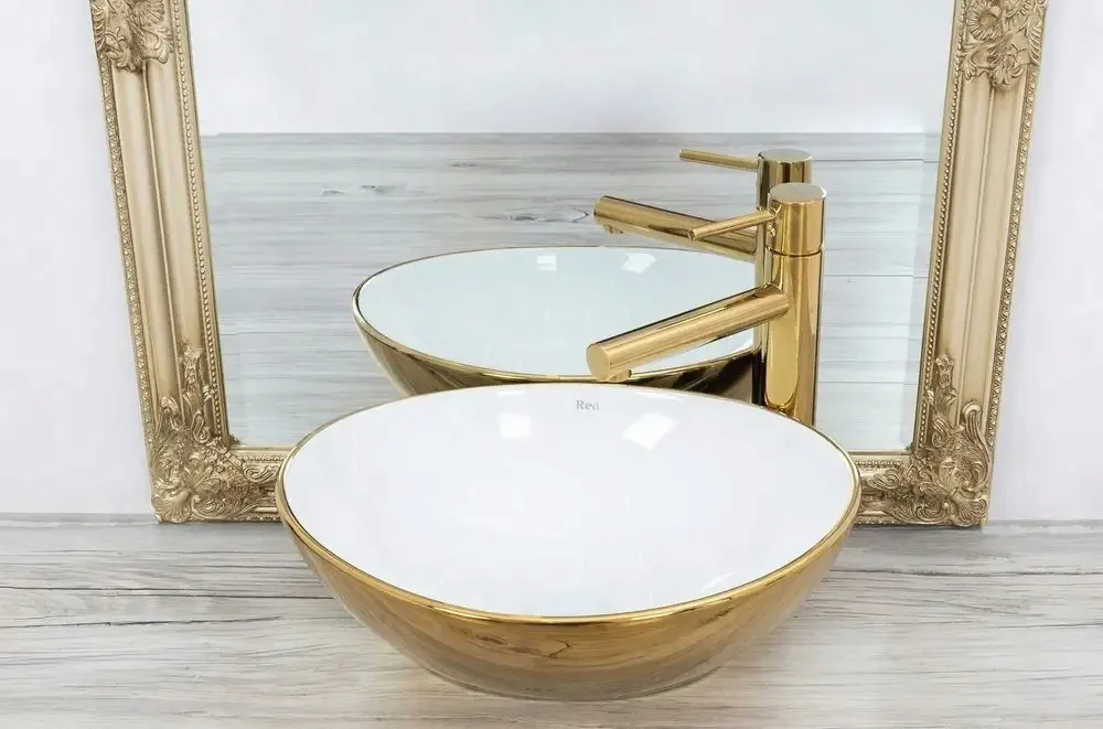 umywalka-sofia-gold-white-nablatowa-rea-stan-nowy