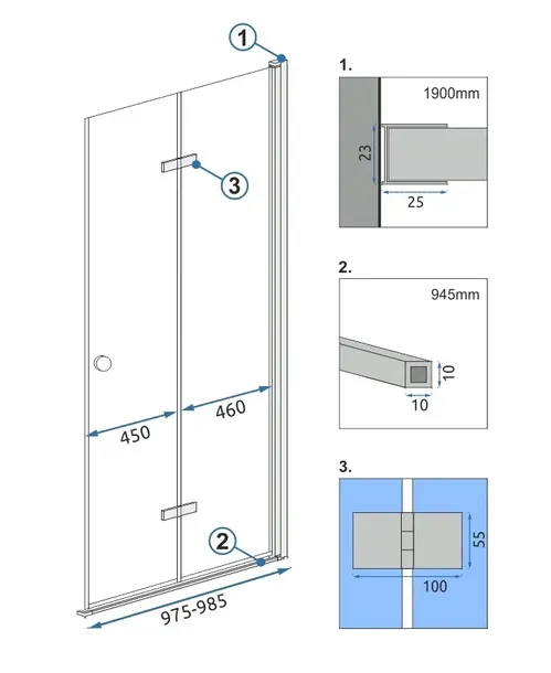 modul-kabiny-fold-n2-chrom-70-rea-typ-bez-brodzika