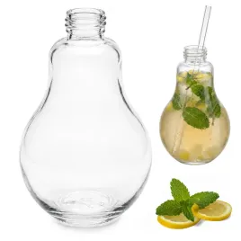 kubek-300-ml-szklany-ze-slomka-na-lemoniade-wode-zarowka-sloik-uniwersalny