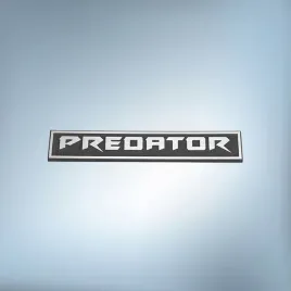 greatergreatergreater-predator-60x10-srebrny2-emblemat-naklejka-logo-znaczek-zamiennik