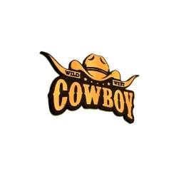 greatergreatergreater-cowboy-64x36mm-zloty-emblemat-naklejka-logo-znaczek-zamiennik