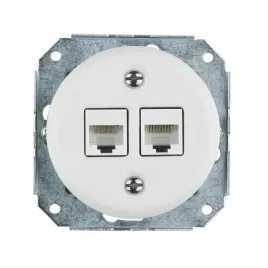 retro-ceramic-gniazdo-internetowe-okragle-scienne-lan-2xrj45-biale