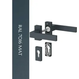 klamka-do-drzwi-dublin-krotki-szyld-komplet-rozet-ral-7016-mat-antracy
