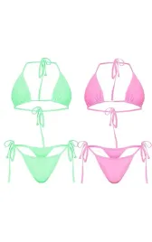 rozowo-zielony-zestaw-bikini-2-pak-prettylittlething-xl
