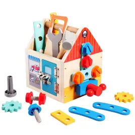 drewniany-warsztat-majsterkowicza-domek-montessori-skrzynka-z-narzedziami
