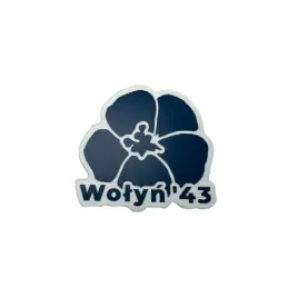wolyn-43-50mm-niebieski-emblemat-kwiat-lnu-naklejka-logo-znaczek-kresy