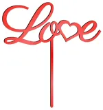 topper-love-walentynki-plexi-czerwone