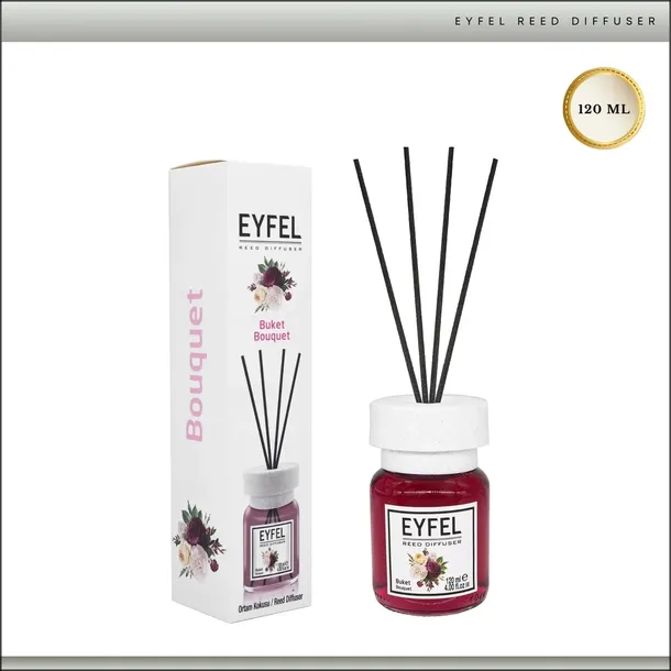 BUKIET KWIATÓW EYFEL - Zapach do domu Patyczki 120ml