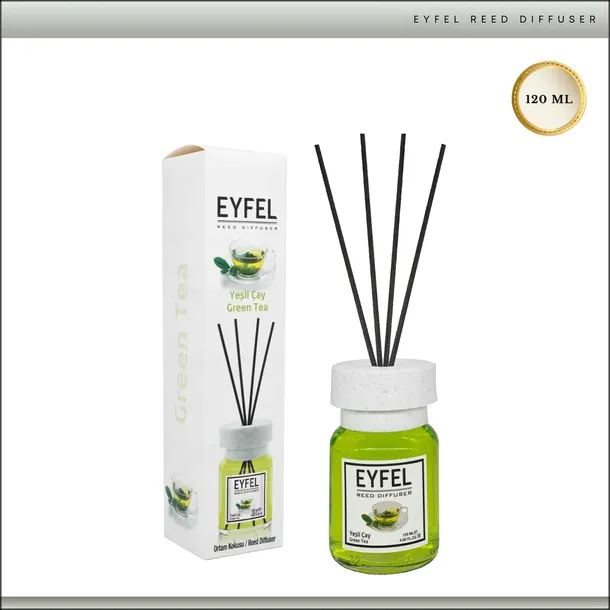 ZIELONA HERBATA EYFEL - Zapach do domu Patyczki 120ml