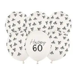balony-60-czarne-kokardki-zlamana-biel-30cm-6-sztuk-sb14p-460-008z-6