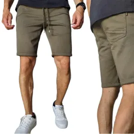 krotkie-meskie-zielone-spodenki-ze-sciagaczem-xl