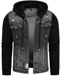 kurtka-meska-jeans-czarna-z-kapturem-s