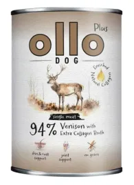 ollo-plus-kolagen-jelen-400g-karma-mokra-dla-psa-monobialkowa-stawy