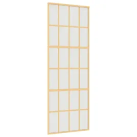 drzwi-przesuwne-zlote-76x205-cm-mrozone-szklo-esg-aluminium