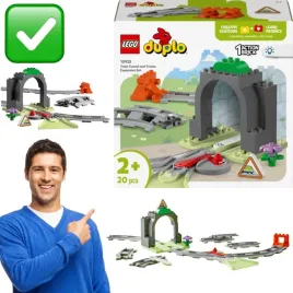 lego-duplo-10425-zestaw-dla-dzieci-town-tunel-i-tory-kolejowe-prezent