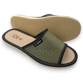 kapcie-damskie-skorzane-pantofle-domowe-lekkie-i-wygodne-oliwkowe-nowo-40
