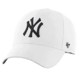 47-brand-czapka-sportowa-z-daszkiem-biala-czarne-logo-ny-b-mvpsp17wbp-wh