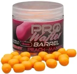 starbaits-dumbells-wafter-pro-peach-mango-14mm