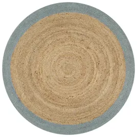 dywanik-z-juty-90-cm-naturalny-i-oliwkowozielony